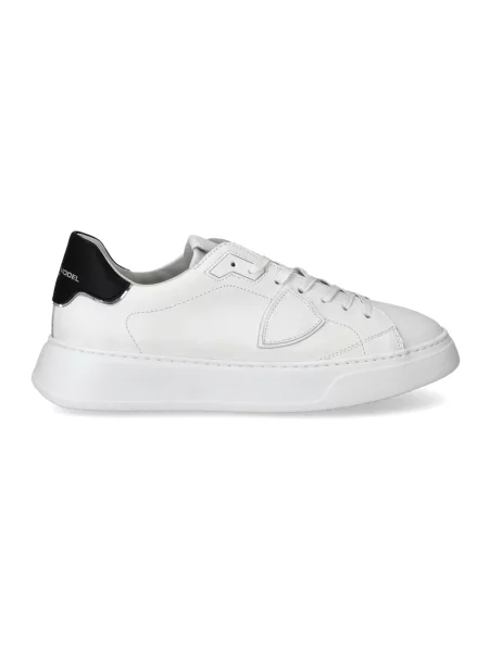 Sneakersy Philippe Model skórzane białe