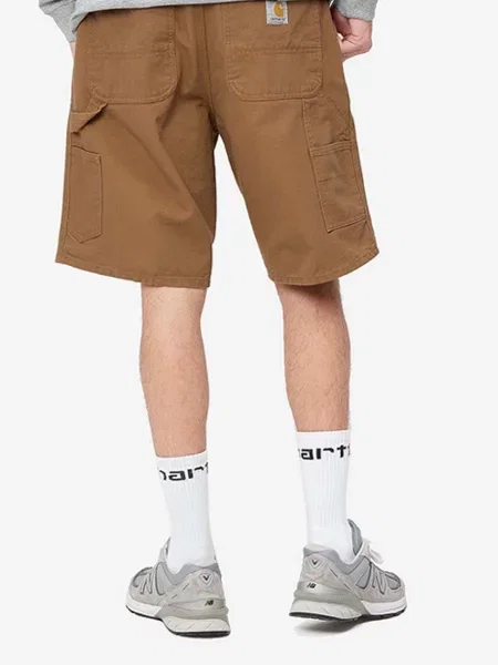 Σορτς Carhartt Wip καφέ