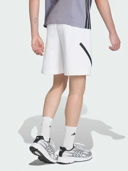 Повседневные шорты Adidas белые