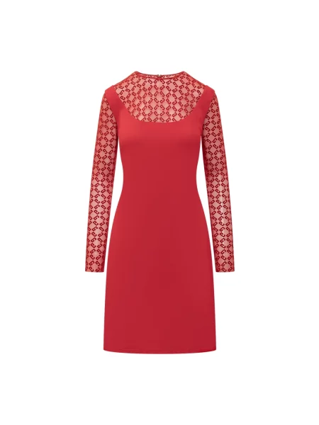 Sukienka Givenchy z dżerseju czerwona