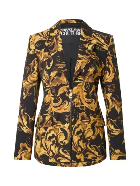 Versace Jeans Couture sacou un singur rând de cu imprimeu negru